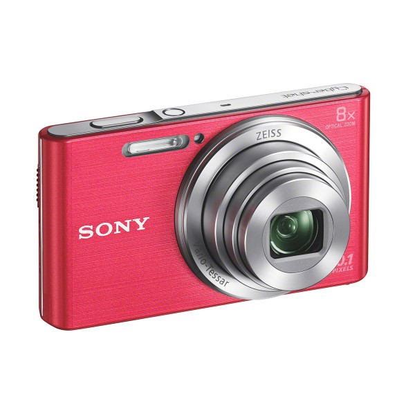 Sony dscw830p cámara de fotos 20.1 mp zoom 8x rosa