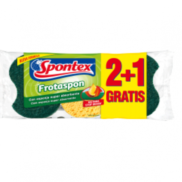 Spontex frotaspon Sistema Stop Grasa 2+1 gratis
