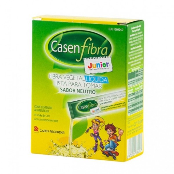 Casenfibra Junior Fibra Vegetal Liquida 14 Sobres
