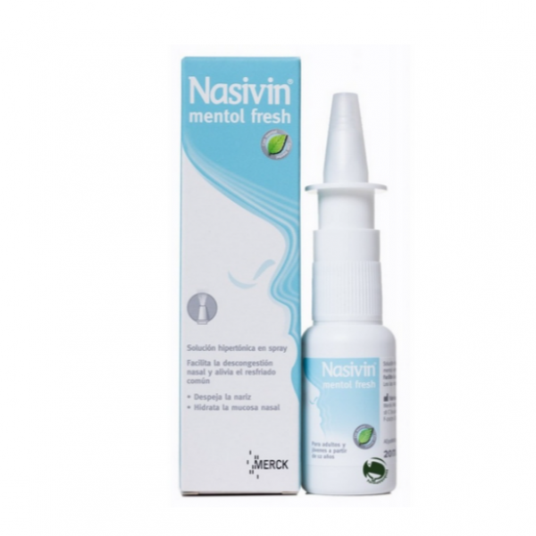 Nasivin Mentol Fresh Solucion Nasal 20ml