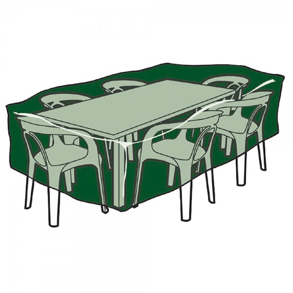 Funda de protección. cubre mesa y sillas 225x143x90cm 100g/m²