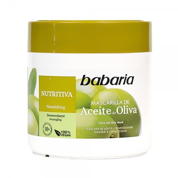Babaria nutritivo mascarilla de aceite de oliva 400ml