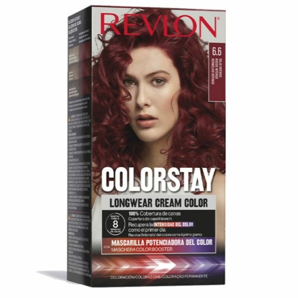 Revlon Colorstay tinte Nº6.6 Rojo intenso