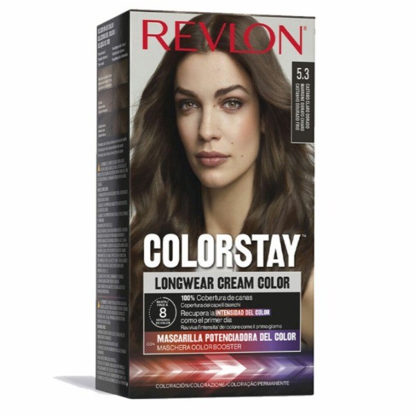 Revlon Colorstay tinte Nº5.3 Castaño claro dorado